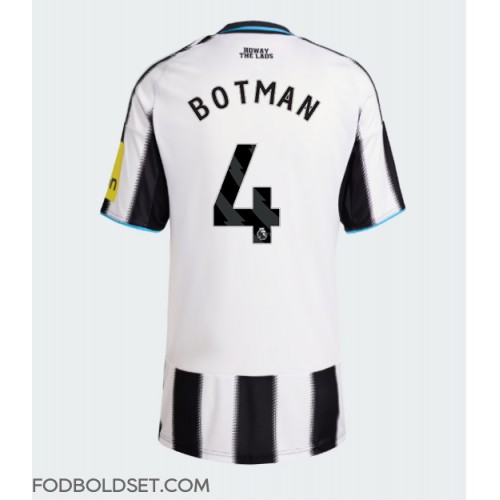 Newcastle United Sven Botman #4 Hjemmebanetrøje Dame 2025-26 Kortærmet